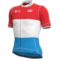 ALÉ Groupama Fdj 2021 Luxembourg Champion Pr-s Kort Ermet Trøye