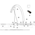 Mavic Ksyrium Pro Carbon Sl Tubular Disc Bakfelg