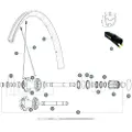 Mavic Ksyrium Pro Allroad 2016 Bakre Eiker 12 Enheter