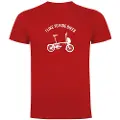 Kruskis I Like To Ride Bikes Kortarmet T-skjorte