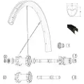 Mavic Xa Pro Carbon Bakfelg