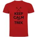Kruskis Keep Calm And Trek Kortarmet T-skjorte