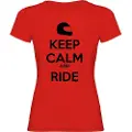 Kruskis Keep Calm And Ride Kortarmet T-skjorte