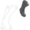 Moto-Master Supermotard Street 320 Mm Kawasaki/suzuki 211011 Bremseklave Adapter