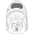 AGV Sportmodular Hjelm Hakeskjerm