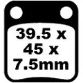 EBC Fa-hh Series Fa054hh Sintrede Bremseklosser