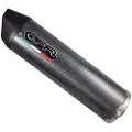 Gpr Exhaust Systems Furore Poppy Moto Guzzi Stelvio 1200 4v 08-10 Ref:gu.29.fupo Godkjent Oval Lyddemper