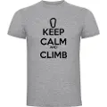 Kruskis Keep Calm And Climb Kortarmet T-skjorte