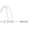 Mavic Rear Ksyrium S Rb Landeveissykkel Felg