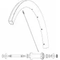 Mavic Front Cosmic Slr 40 Rb Landeveissykkel Felg