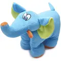 Travel-Blue Konvertibel Elefant Junior Pute