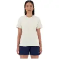 New Balance for woman. WT41509 Essentials T-shirt beige (XL), Casual, Cotton, Short sleeve