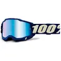 100% Goggles 100% ACCURI 2 DEEPMARINE (Transparent Glass Anti-Fog, LT 88% -92%) (NEW)