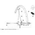 Mavic R-sys Sl/ksyrium Pro 2010 Rear Eike 10 Enheter