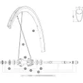 Mavic Ellipse 2011 Rear Eike 10 Enheter
