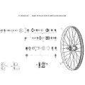 Zipp 3zero 29 Moto Slate Single Rim Klistremerker