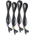 Compex 6pin Snap-kabler 4 Enheter
