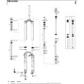 RockShox Yari/lyrik 27.5´´ 180 Mm Dual Position Air Left Springs Interne