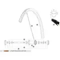 Mavic Ksyrium Ust 19/20 Framfelg