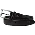 Timberland for man. TB0A1DF90011 3.5 cm wide adjustable classic belt black (S), Casual, Leather