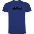 Kruskis Word Skiing Kortarmet T-skjorte