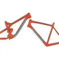 RideWrap Downtube Rammesikringsklistremerker