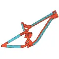 RideWrap Mtb Rammesikringsklistremerker