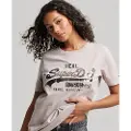 Superdry Vl Embellish T-skjorte