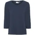 Sea Ranch Kaya 3/4 Ermet V-hals T-skjorte