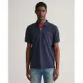 Gant Reg Contrast Rugger Kortermet Poloskjorte