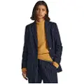 Pepe Jeans for woman. PL402287 Rene navy blazer (S), Casual, Classic, Polyester, Long sleeve
