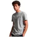 Superdry Tonal Embroidered Logo Kortarmet T-skjorte