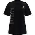 Puma Power Logo Love Kortarmet T-skjorte