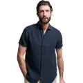 Superdry Studios Casual Linen Kortarmet T-skjorte