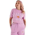 Ellesse Impara Cropped Kortarmet T-skjorte