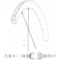 Mavic Kit 12 Front/rear Cosmic Pro Carbon Ust Disc Eiker