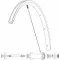 Mavic Front Ksyrium Sl Rb Landeveissykkel Felg