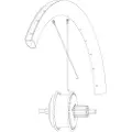 Mavic Rear Cosmic Sl 45 Disc Ebm/cpc Ust Disc Ebm Landeveissykkel Felg