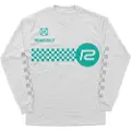 Radio Raceline Checker Langarmet T-skjorte