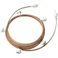 Creative Cables Lumet System Lyskjede Med 5 Pærer 7.5 M