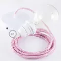 Creative Cables Rz08 Zigzag 2 M Hengelampe Pendel For Lampeskjerm