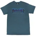 Thrasher Flame T-skjorte grå
