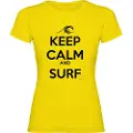 Kruskis Keep Calm And Surf Kortarmet T-skjorte