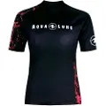 Aqua Lung Top Ceramiqskin Rashguard Med Korte Ermer Til Dame