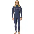 Rip Curl Dpatrol 43 Perf Dame Våtdrakt I Neopren Med Glidelås I Brystet Og Lange Ermer