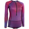 iON Bottoms Dame Langermet Rashguard Med Halv Glidelås