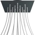 Creative Cables Krovnq4015f111 Xxl Rose-antracite Firkantet Kit Rose-one