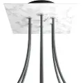 Creative Cables Krovnq206f105 Rose-one Square Carrara Marble Rose Kit