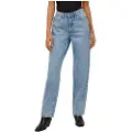 Vila Kelly Jaf Straight Fit Høytaljede Jeans