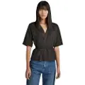 G-Star Etd Wrap Kort Ermet Bluse